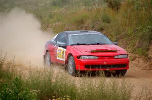 Jason Cook / R.J. Kassel Eagle Talon on SS4, J5 South.