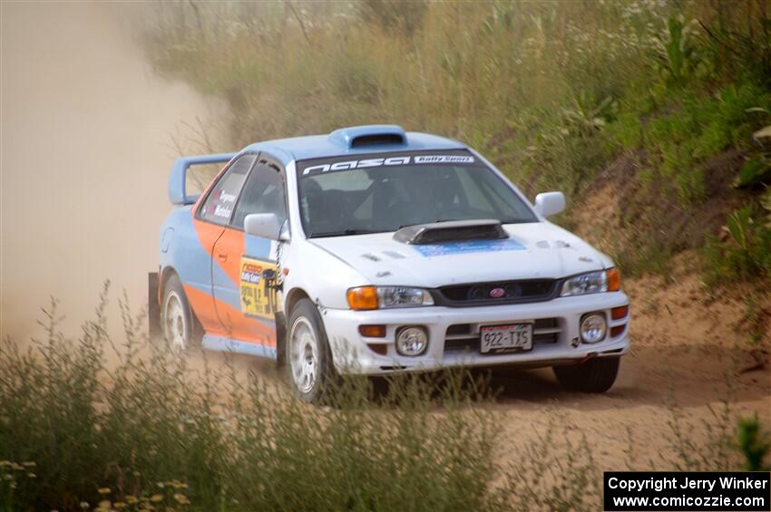 Tyler Matalas / Izaak Degenaer Subaru Impreza LX on SS4, J5 South.