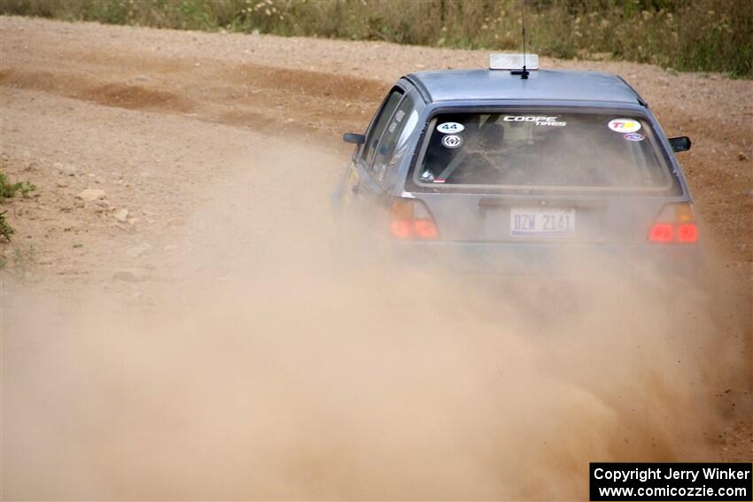 Mark Rokus / Tabitha Lohr VW GTI on SS4, J5 South.