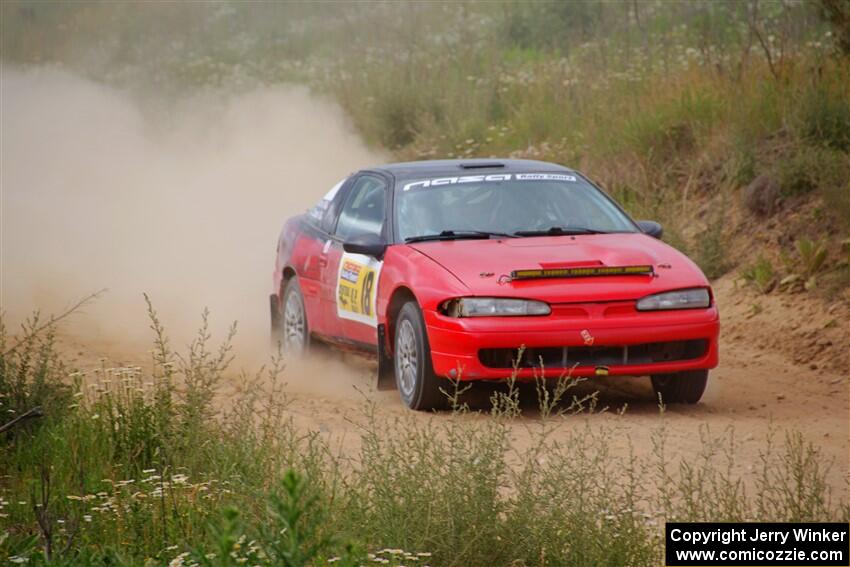 Jason Cook / R.J. Kassel Eagle Talon on SS4, J5 South.