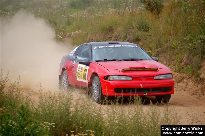 Jason Cook / R.J. Kassel Eagle Talon on SS4, J5 South.