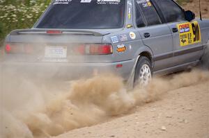 Dexter Clark / William Marenich Nissan Sentra SE-R on SS4, J5 South.