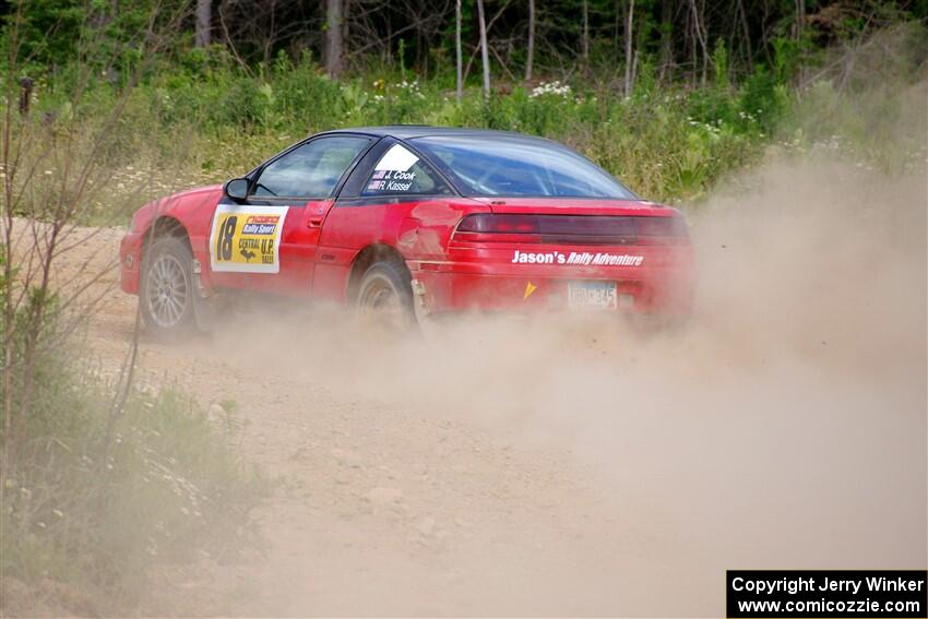 Jason Cook / R.J. Kassel Eagle Talon on SS4, J5 South.