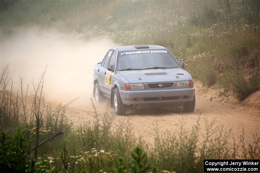 Dexter Clark / William Marenich Nissan Sentra SE-R on SS4, J5 South.