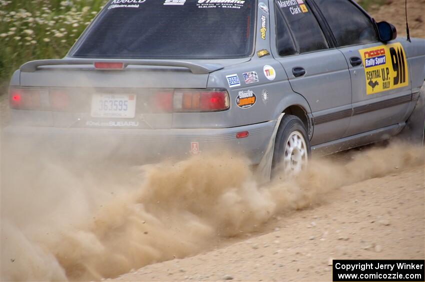 Dexter Clark / William Marenich Nissan Sentra SE-R on SS4, J5 South.