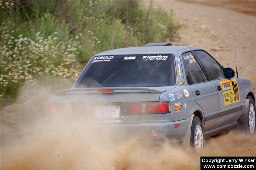 Dexter Clark / William Marenich Nissan Sentra SE-R on SS4, J5 South.