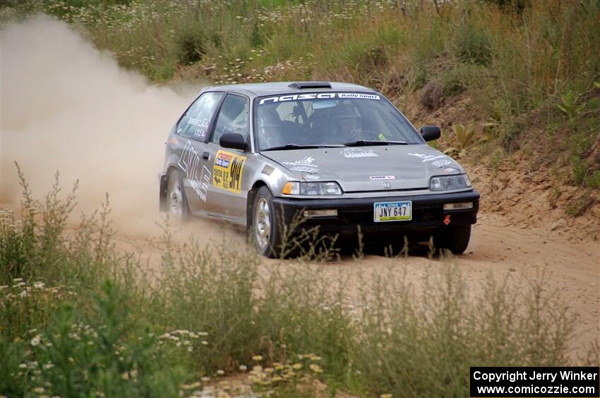 Nick Lyle / Kevin Dobrowolski Honda Civic Si on SS4, J5 South.