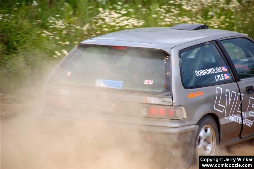 Nick Lyle / Kevin Dobrowolski Honda Civic Si on SS4, J5 South.