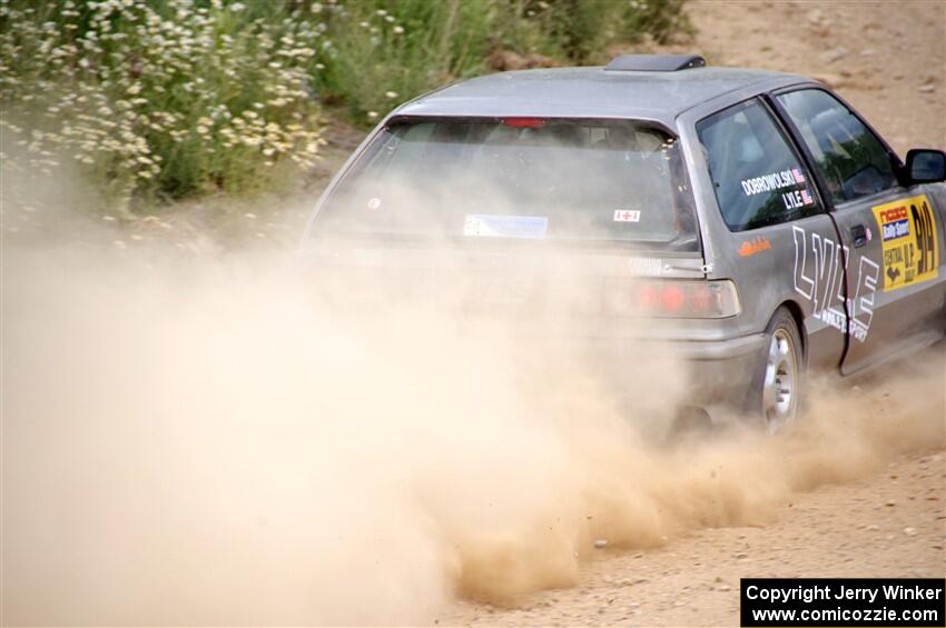 Nick Lyle / Kevin Dobrowolski Honda Civic Si on SS4, J5 South.