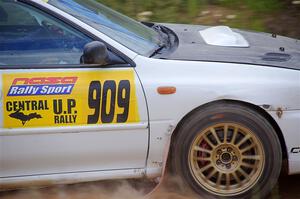 Aidan Hicks / John Hicks Subaru Impreza Wagon on SS4, J5 South.