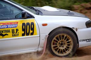 Aidan Hicks / John Hicks Subaru Impreza Wagon on SS4, J5 South.