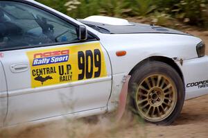 Aidan Hicks / John Hicks Subaru Impreza Wagon on SS4, J5 South.