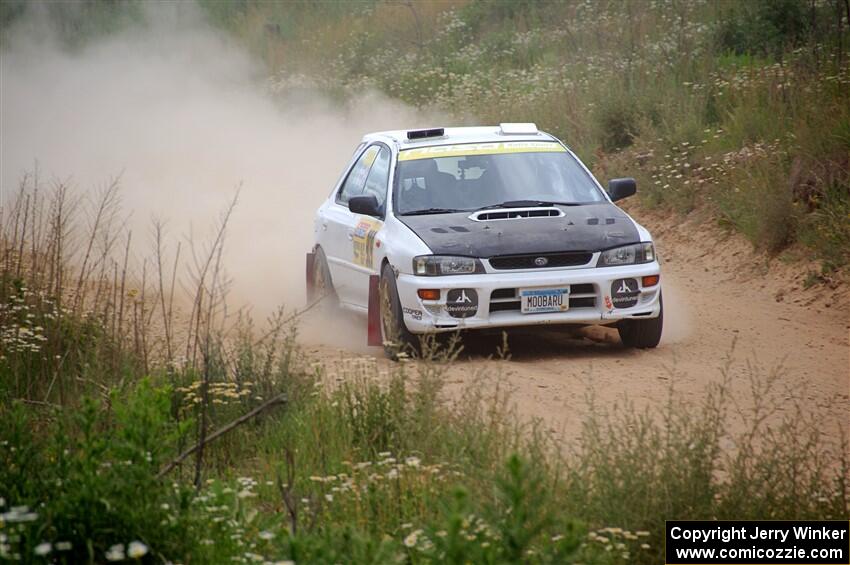 Aidan Hicks / John Hicks Subaru Impreza Wagon on SS4, J5 South.