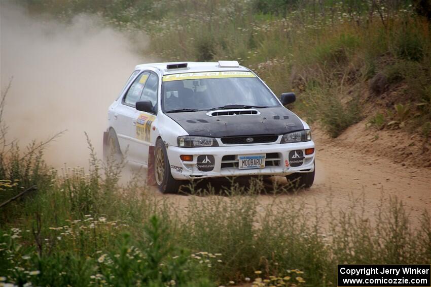 Aidan Hicks / John Hicks Subaru Impreza Wagon on SS4, J5 South.