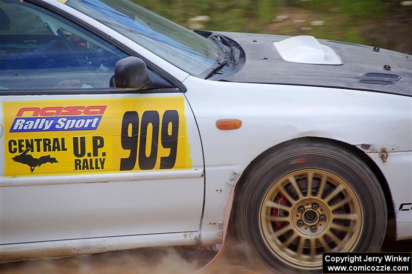 Aidan Hicks / John Hicks Subaru Impreza Wagon on SS4, J5 South.