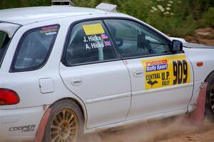 Aidan Hicks / John Hicks Subaru Impreza Wagon on SS4, J5 South.