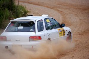 Aidan Hicks / John Hicks Subaru Impreza Wagon on SS4, J5 South.