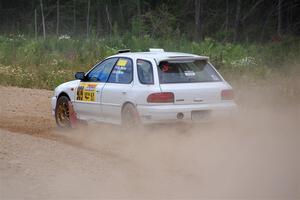 Aidan Hicks / John Hicks Subaru Impreza Wagon on SS4, J5 South.