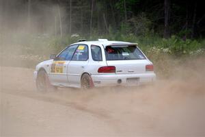 Aidan Hicks / John Hicks Subaru Impreza Wagon on SS4, J5 South.