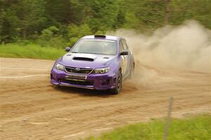 Matt Huuki / Skyler Fountaine Subaru WRX STi on SS7, Sand Rd.