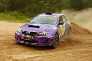 Matt Huuki / Skyler Fountaine Subaru WRX STi on SS7, Sand Rd.