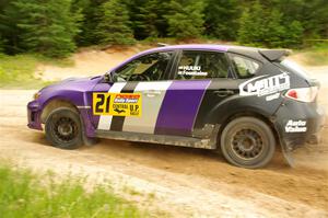 Matt Huuki / Skyler Fountaine Subaru WRX STi on SS7, Sand Rd.