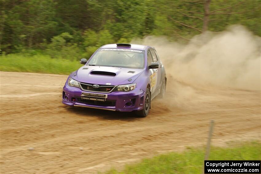 Matt Huuki / Skyler Fountaine Subaru WRX STi on SS7, Sand Rd.