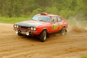 Mike Hurst / Michael Claiborne Ford Capri on SS7, Sand Rd.