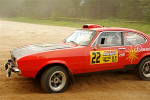 Mike Hurst / Michael Claiborne Ford Capri on SS7, Sand Rd.