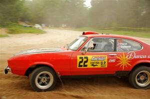 Mike Hurst / Michael Claiborne Ford Capri on SS7, Sand Rd.