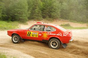 Mike Hurst / Michael Claiborne Ford Capri on SS7, Sand Rd.