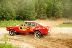 Mike Hurst / Michael Claiborne Ford Capri on SS7, Sand Rd.