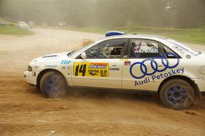 Tim Michel / Bryce Proseus Audi A4 Quattro on SS7, Sand Rd.