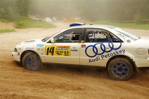 Tim Michel / Bryce Proseus Audi A4 Quattro on SS7, Sand Rd.