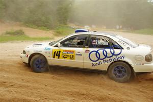 Tim Michel / Bryce Proseus Audi A4 Quattro on SS7, Sand Rd.