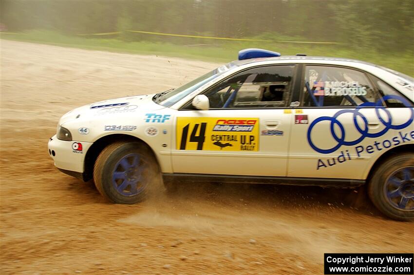 Tim Michel / Bryce Proseus Audi A4 Quattro on SS7, Sand Rd.