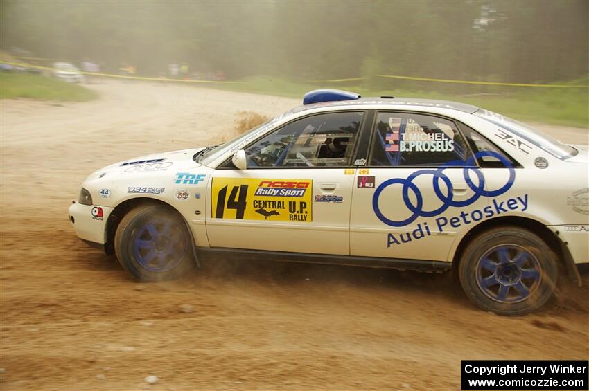 Tim Michel / Bryce Proseus Audi A4 Quattro on SS7, Sand Rd.