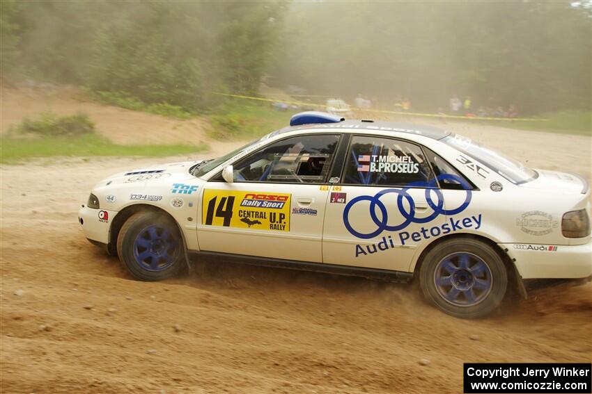 Tim Michel / Bryce Proseus Audi A4 Quattro on SS7, Sand Rd.