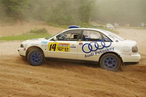 Tim Michel / Bryce Proseus Audi A4 Quattro on SS7, Sand Rd.