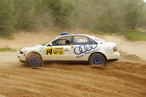 Tim Michel / Bryce Proseus Audi A4 Quattro on SS7, Sand Rd.