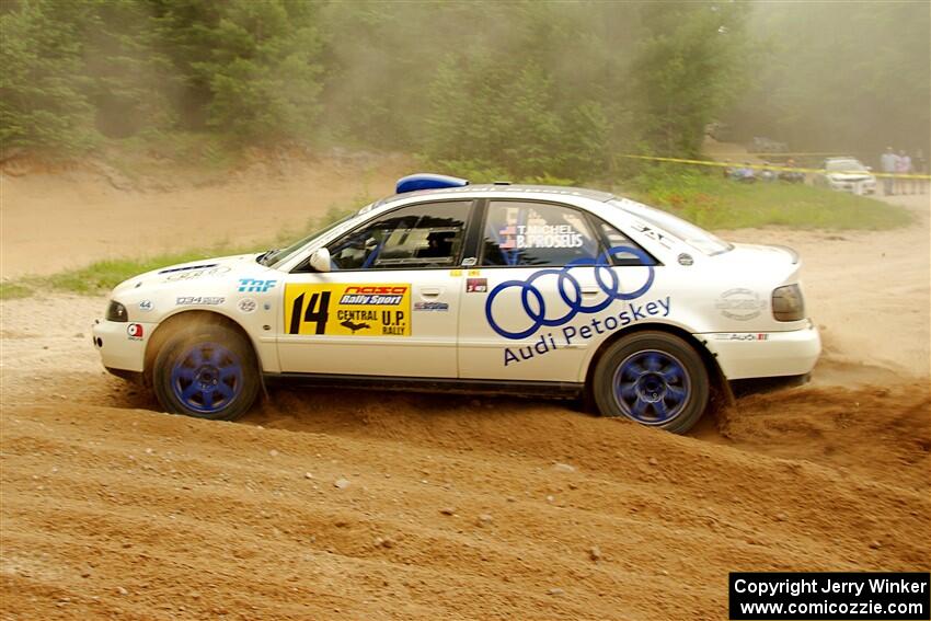 Tim Michel / Bryce Proseus Audi A4 Quattro on SS7, Sand Rd.