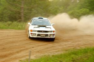 Tyler Matalas / Izaak Degenaer Subaru Impreza LX on SS7, Sand Rd.