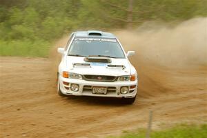 Tyler Matalas / Izaak Degenaer Subaru Impreza LX on SS7, Sand Rd.