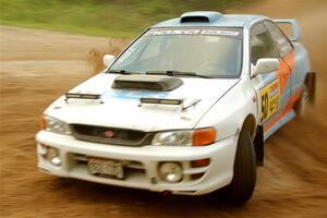 Tyler Matalas / Izaak Degenaer Subaru Impreza LX on SS7, Sand Rd.