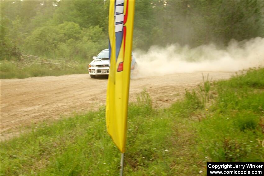 Tyler Matalas / Izaak Degenaer Subaru Impreza LX on SS7, Sand Rd.