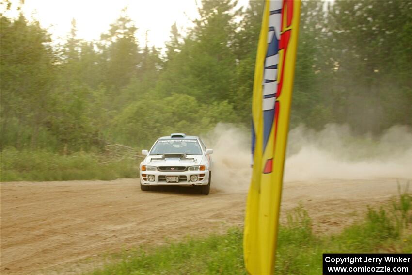 Tyler Matalas / Izaak Degenaer Subaru Impreza LX on SS7, Sand Rd.