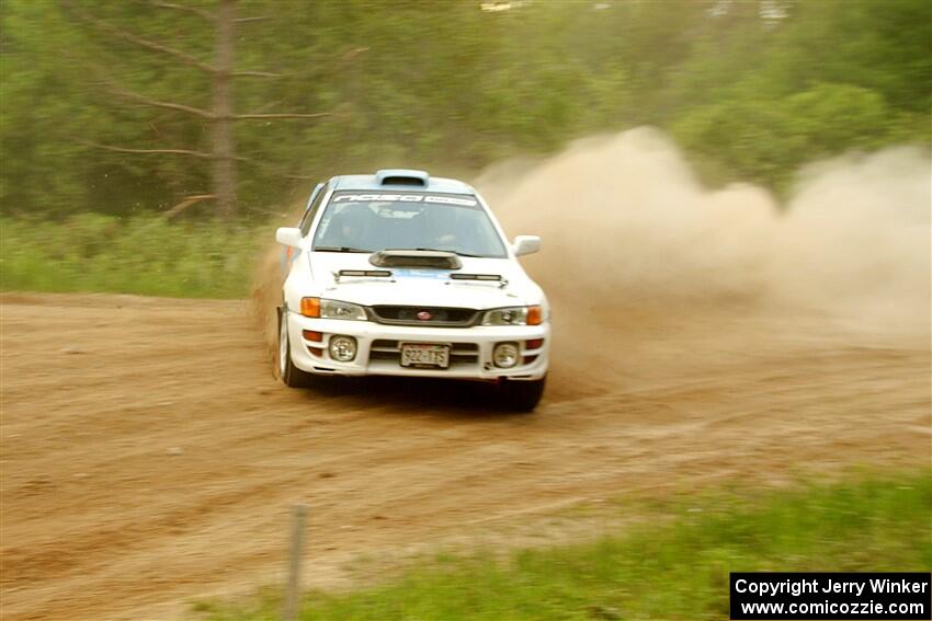 Tyler Matalas / Izaak Degenaer Subaru Impreza LX on SS7, Sand Rd.