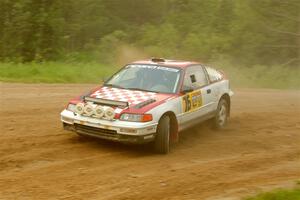 Sean Burke / Max Burke Honda CRX on SS7, Sand Rd.