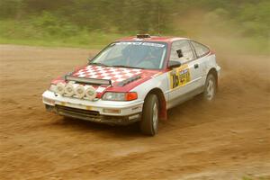 Sean Burke / Max Burke Honda CRX on SS7, Sand Rd.