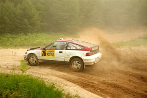 Sean Burke / Max Burke Honda CRX on SS7, Sand Rd.